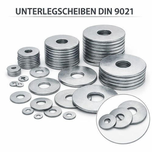Unterlegscheiben din 9021 - unterlegscheiben,