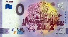 Null Euro Schein - 0 Euro Schein - Island - PF 2022 - Happy New Year 2022 2022-1