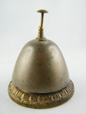 alte Rezeptionsglocke Messing klassisch Hotelglocke hau die Glocke funktioniert