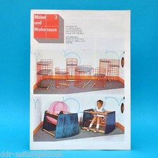 DDR Möbel und Wohnraum 3/1988 See-Casino Leipzig Anbauwand 5075 Messe Budapest