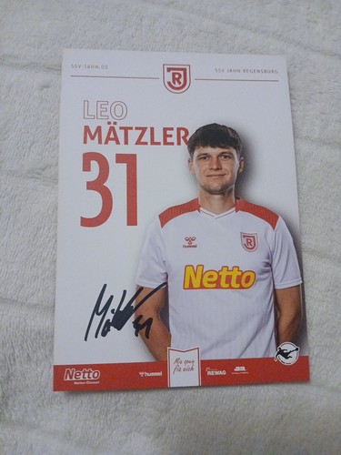 Signierte leo mätzler jahn - ak,