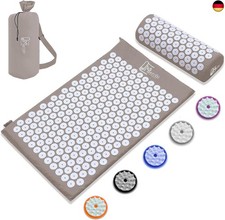Akupressurmatte mit Kissen ? Original Yantramatte für Rücken, Nacken & F