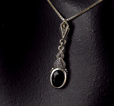 Anhänger Silber 925 Granat