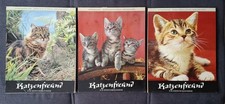Katzenfreund Kalender 1966 1967 1968 Kosch Katzen Alter Kalender