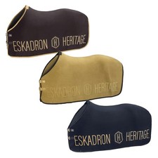 Eskadron Heritage Abschwitzdecke " FLEECE " mit Lurex-Biese auf Glossy-Einfassun