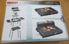 Barbecue Unold Vario 58565 Elektrogrill Standgrill Tischgrill NEU