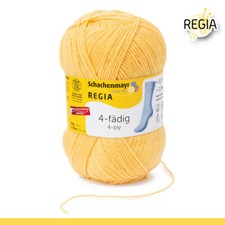 100g Regia   UNI 4 FACH   55 Farben Sockenwolle Schachenmayr stricken