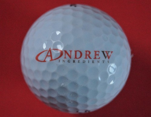 Golfball mit logo andrew - mit,