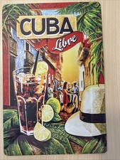 Cuba Liebre Blechschild 20x30