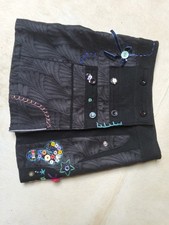 Wickelrock Gr.38 Wolle DESIGUAL NEU!