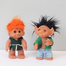 Thomas Dam 2x Troll Puppen 1x