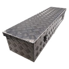 Deichselbox / Staubox aus Aluminium 950 x 320 x 155mm für PKW Anhänger