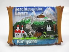 Berchtesgarden Bayern Königsee Poly Magnet Germany Souvenir  Deutschland Neu