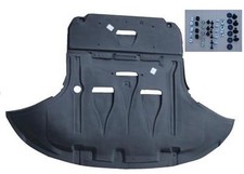 Unterfahrschutz + Getriebeschutz + Clips Set Audi A6 4F Bj 2005-2011 Motorschutz