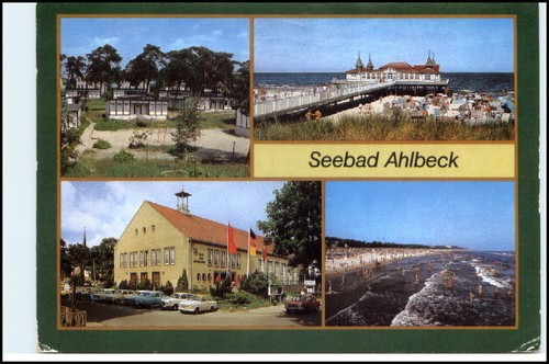 Ahlbeck wolgast ostsee - ahlbeck, kr.