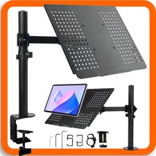 Tischhalterung Laptop Notebook 13-32" Ablage Auflage Rack Monitorhalter Drehba