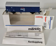 84627 Märklin Güterwagen Magazin 1991 Gedeckter Güterwagen der DB blau OVP