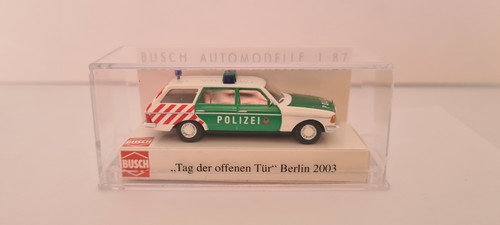 Busch mercedes w123 polizei - mercedes,