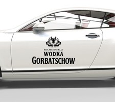Autoaufkleber Wodka