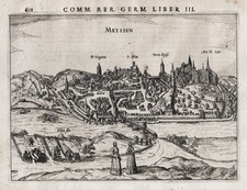 Meissen Sachsen Gesamtansicht