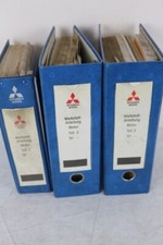 Mitsubishi Motor Werkstatthandbücher `91 ~ Werkstatt-Anleitungen Von 1990 - 1999