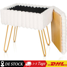 Samt Hocker Stuhl mit
