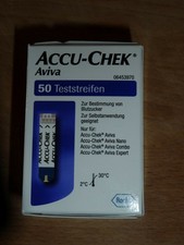 2 x 50 ACCU-CHEK Aviva Teststreifen = 100 Stk. ■ MHD 30.09.26 NEU & OVP ■ ROCHE