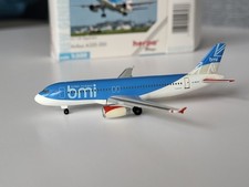 Herpa Wings bmi British Midland Airbus A320-200 Reg. G-MIDV 513036 1:500