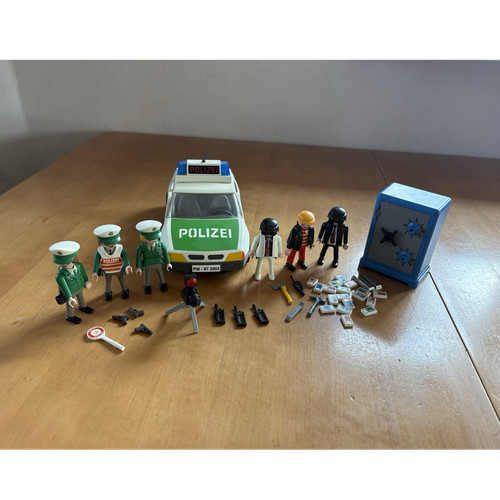 Playmobil polizei bankraub set - playmobil,