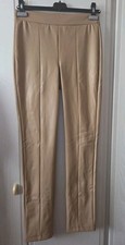 Pfeffinger... Lederimitat Hose ...  Gr 36 ... Nougat...