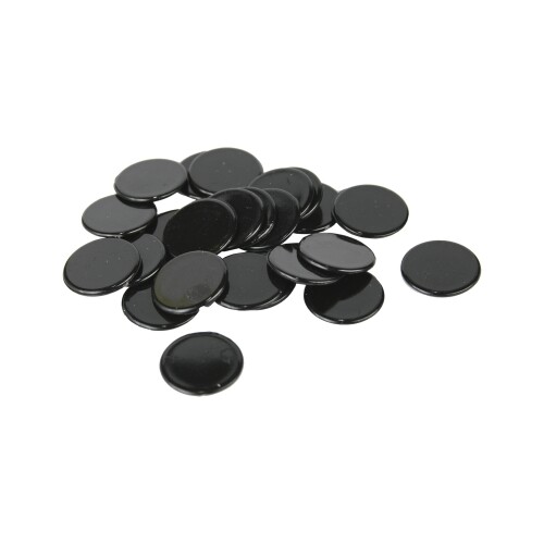Spielchips schwarz - 22,