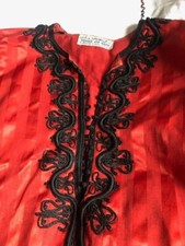 EDLER ROTER KAFTAN aus ÄGYPTEN, EINZELSTÜCK