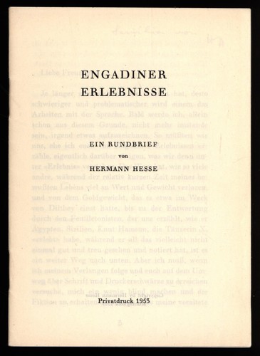 Hesse engadiner erlebnisse - hesse,,