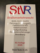 STRASSENVERKEHRSRECHT (StVR) |