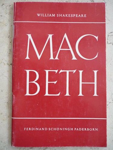 Macbeth von william - von,