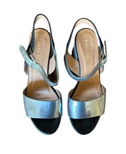 Plateau Sandalen Mirror Silver