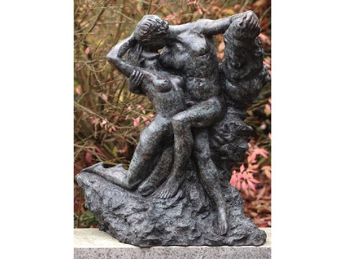 Bronze skulptur küssendes - skulptur,