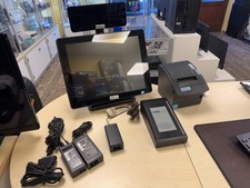 15" POS Kassensystem für Handel Laden Gastro Gastronomie, Bondrucker Kartenleser