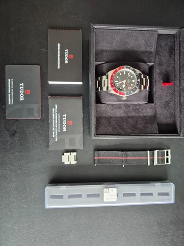 Tudor black bay gmt 79830rb - gmt,
