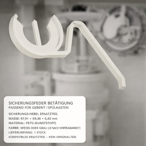 Sicherungsfeder passend für - sicherungsfeder,