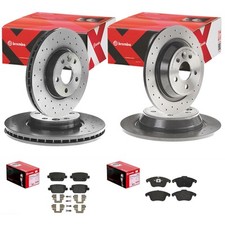 brembo SPORT BREMSENSET VORNE + HINTEN passend für FORD GALAXY + S-MAX