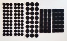 Filzgleiter 120-tlg Möbelgleiter Selbstklebend Untersetzer 3 Größen Bodenschutz