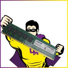 4GB RAM Server Crucial CT51272BA1067.M18FDN PC3-8500E ECC 1066 Mhz DIMM CL7