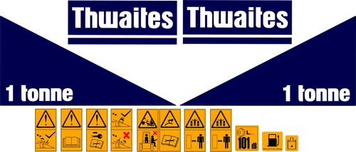 Thwaites tonne dumper - 1,