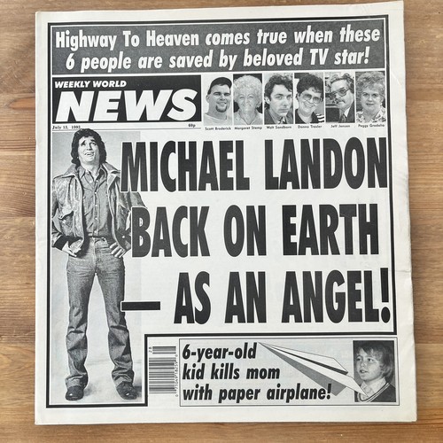 Weekly world news july - world, 1993