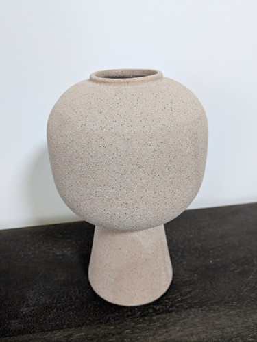 Steingut vase hochwertiger - vase,