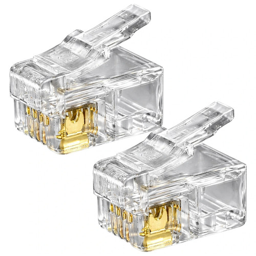 Rj10 4pol modular western - rj10,