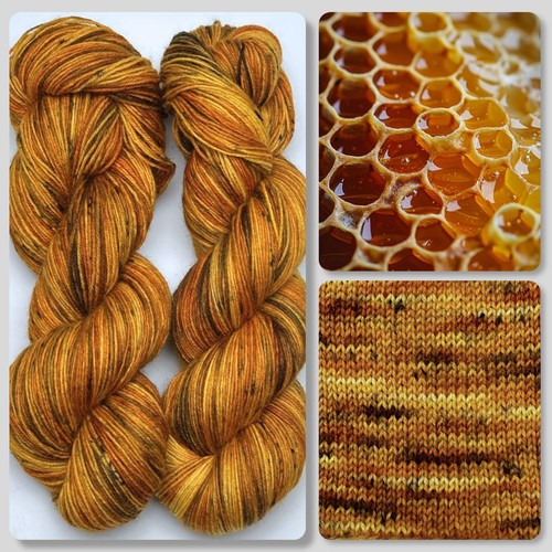 Handgefärbte sockenwolle 100g - handgefärbte,