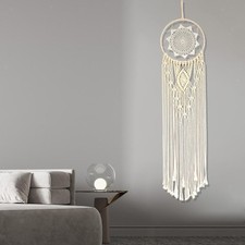Gewebter Wandteppich Boho handgefertigter Traumfänger für Wohnzimmer Wohnung
