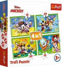 Trefl Puzzle 4 in 1 Mickey